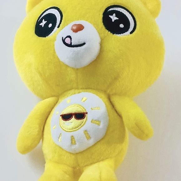CARE BEAR CUB FUNSHINE SUNSHINE YELLOW PLUSH 2004 - Picture 7 of 8